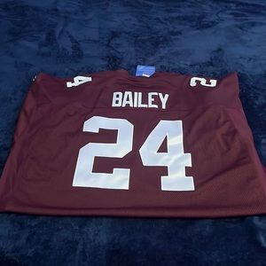58-60 CHAMP BAILEY WASHINGTON REDSKINS JERSEY REEBOK AUTHENTIC NFL MEN SEWN 60
